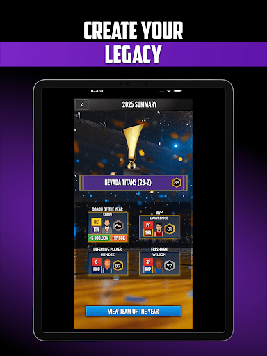 ULT College Basketball Coach screenshot 21 - screenshot