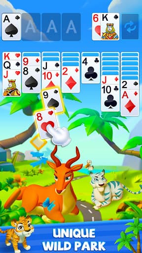 Solitaire - Wild Park screenshot 4 - screenshot