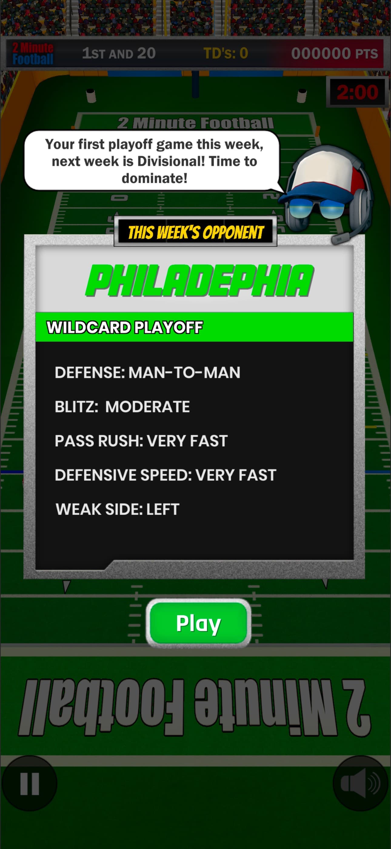 2 Minute Football screenshot 1 - screenshot