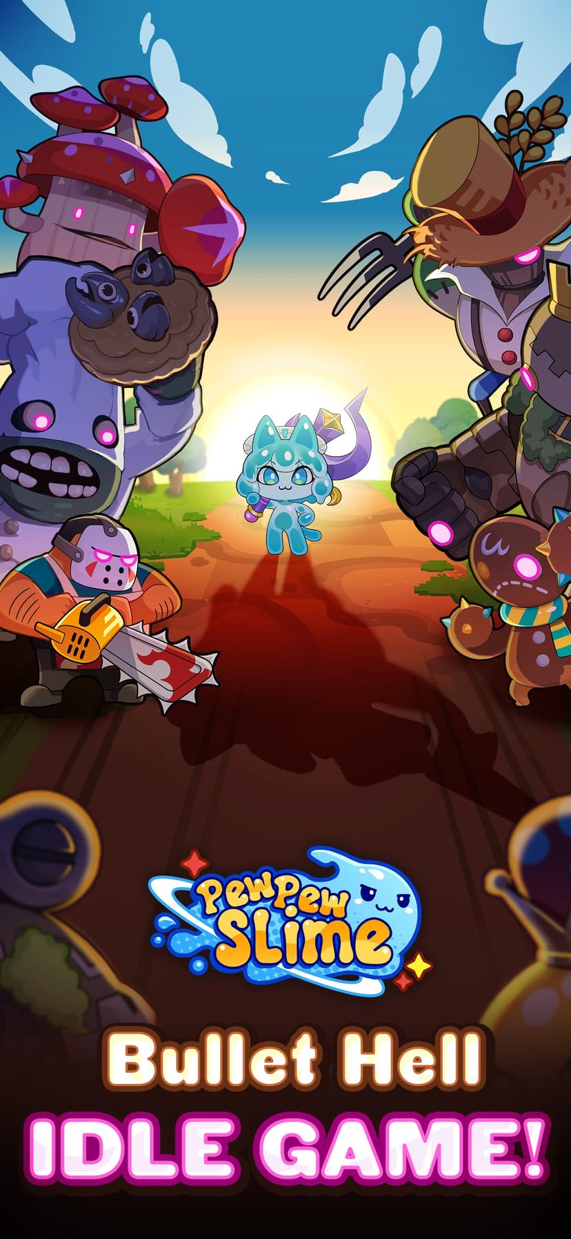 Pew Pew Slime - Idle RPG screenshot 1 - screenshot