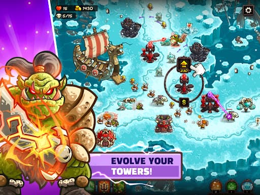 Kingdom Rush Vengeance TD Game screenshot 15 - screenshot