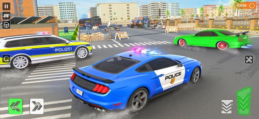 Police Chase Game: Car Crash screenshot 1 - screenshot