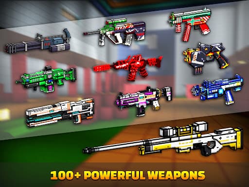 Cops N Robbers:Pixel Craft Gun screenshot 21 - screenshot