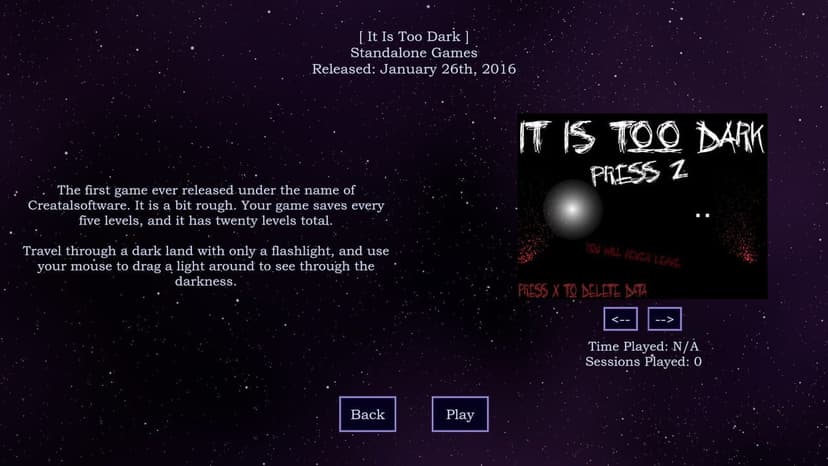 Null - screenshot