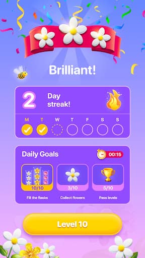 Blossom Sorting: flower games screenshot 4 - screenshot
