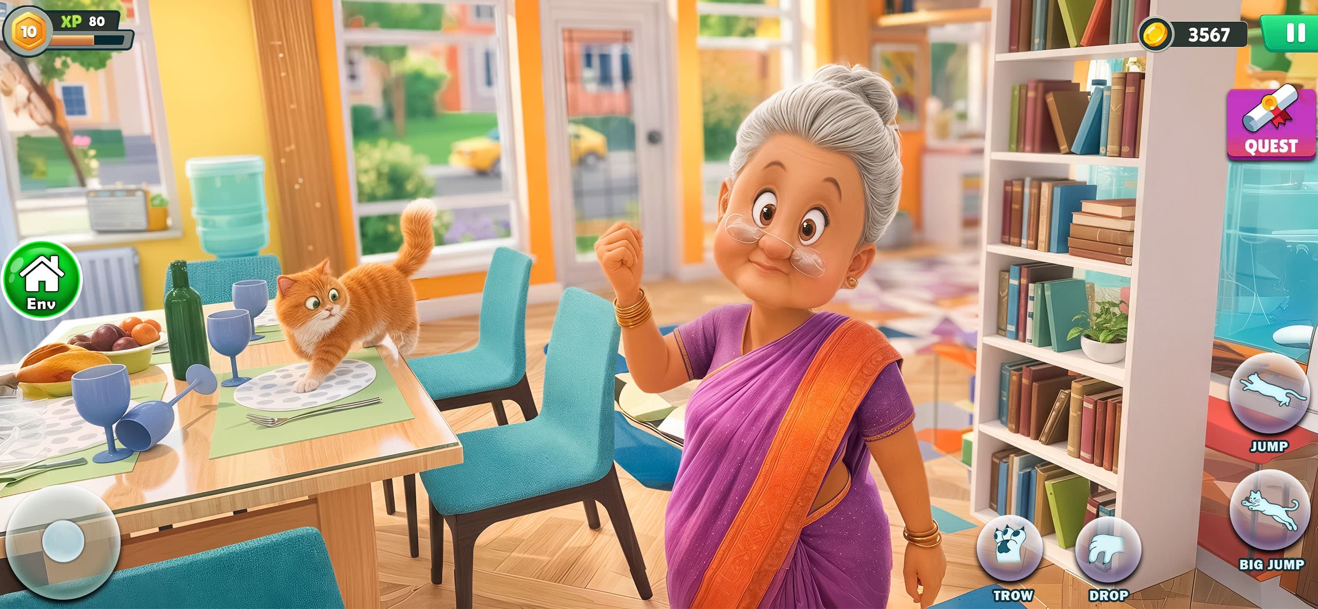 Kitten vs Nana Trickster Clash screenshot 4 - screenshot