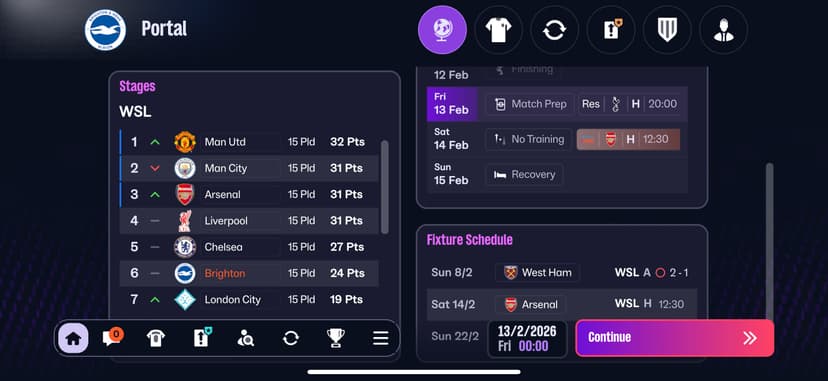 Football Manager 26 Touch screenshot 1 - screenshot