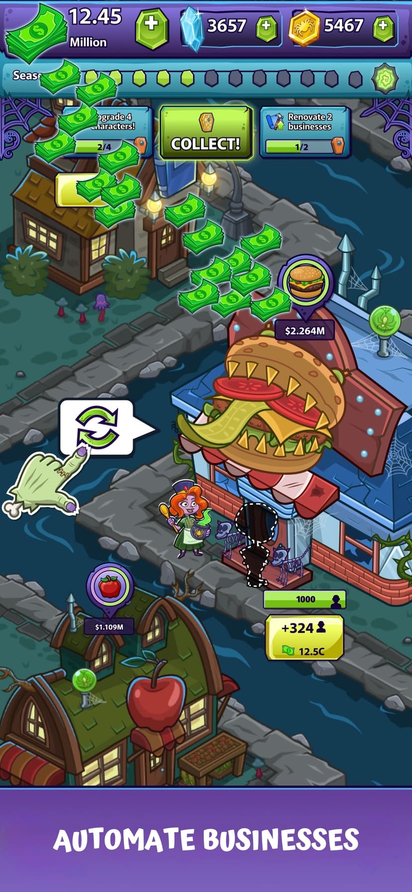 Monster Country Idle Tycoon screenshot 4 - screenshot