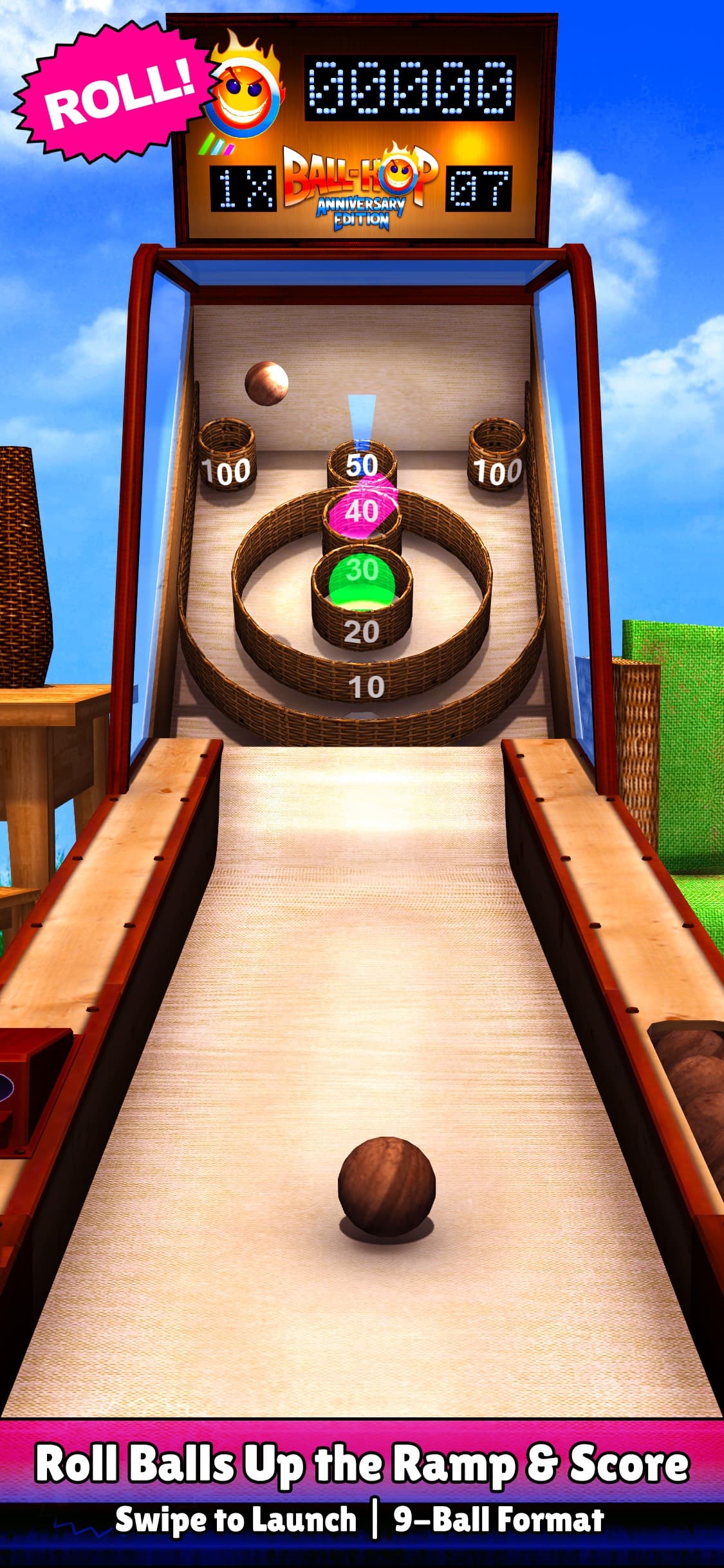 Ball Hop AE: Ramp Ball Arcade screenshot 1 - screenshot