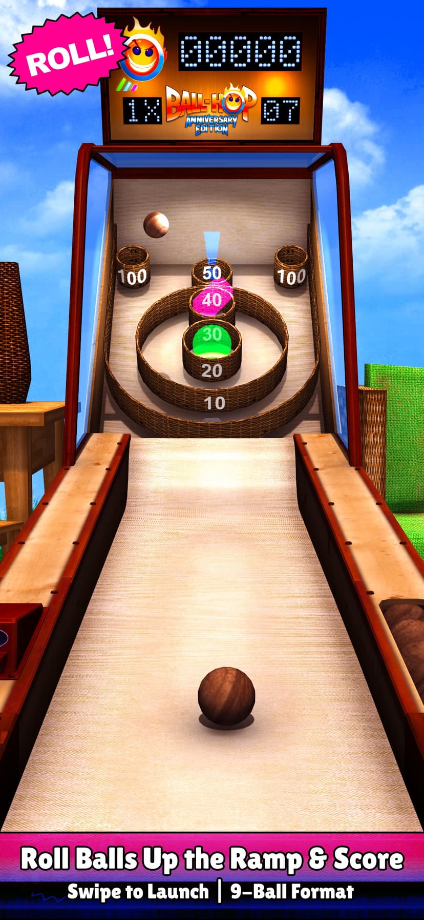 Ball Hop AE: Ramp Ball Arcade screenshot 1 - screenshot