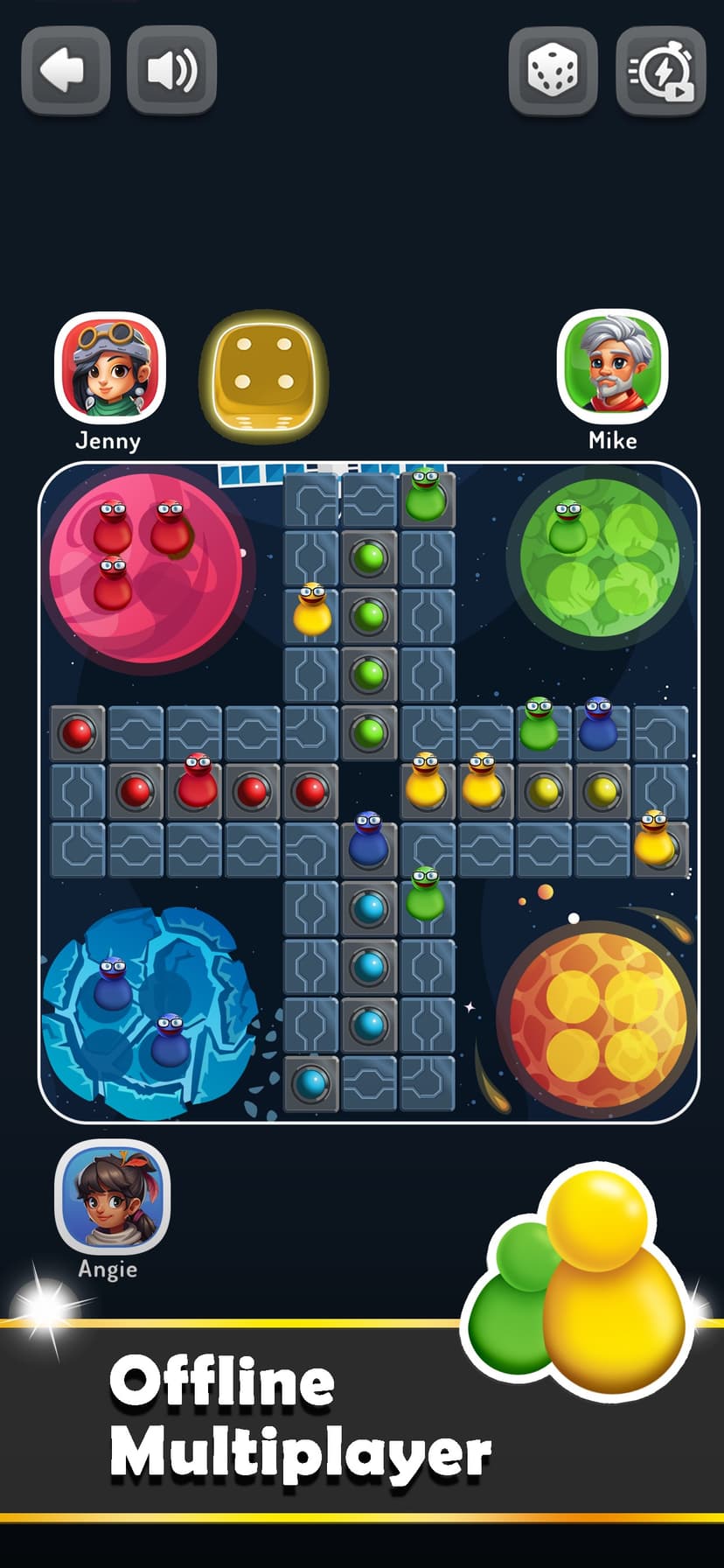Ludo Trouble — Dice Board Race screenshot 5 - screenshot