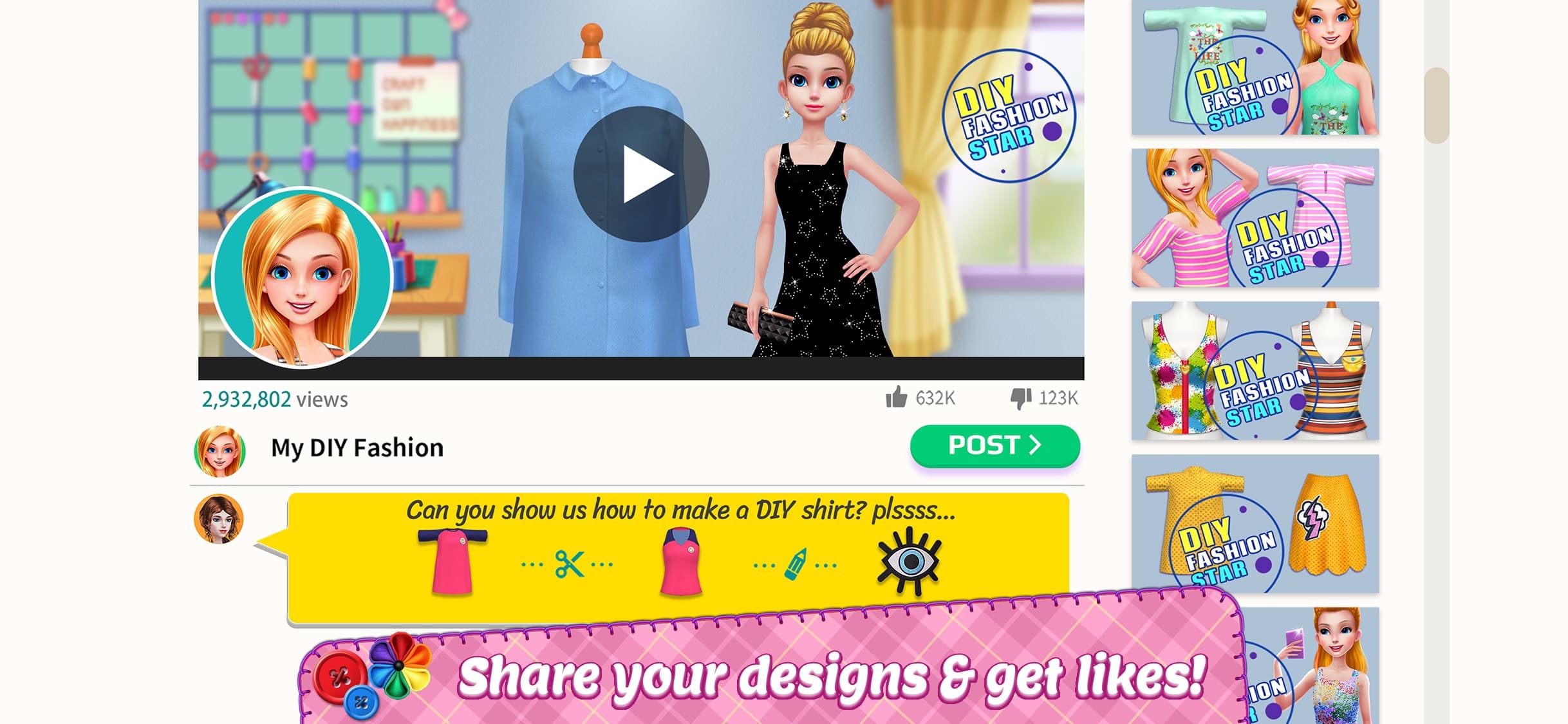 DIY Fashion Star screenshot 4 - screenshot