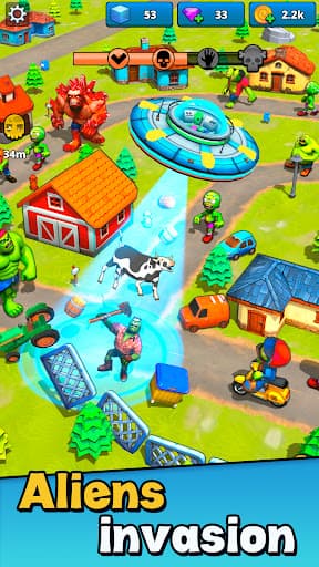 Aliens vs Zombies: Invasion screenshot 8 - screenshot