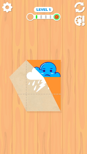 Fold It! Paper Puzzle 3D screenshot 1 - screenshot