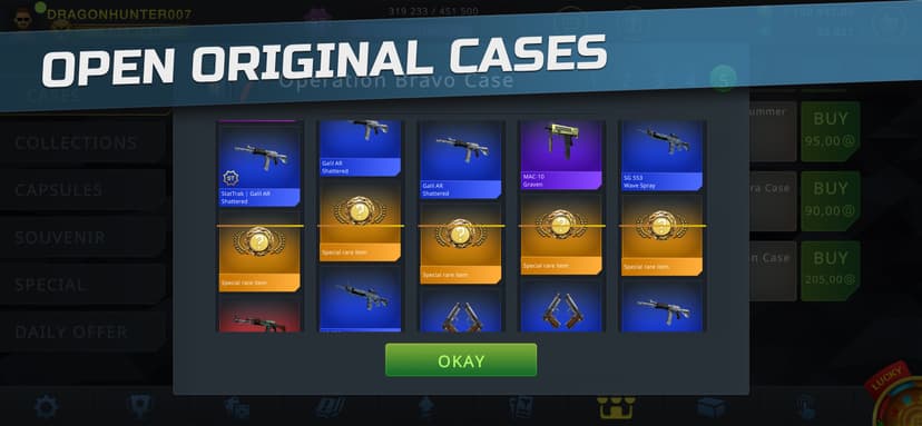 Case Chase Clicker: CSGO Skins screenshot 2 - screenshot
