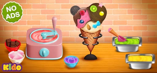 Ice Cream Making Game For Kids screenshot 1 - screenshot