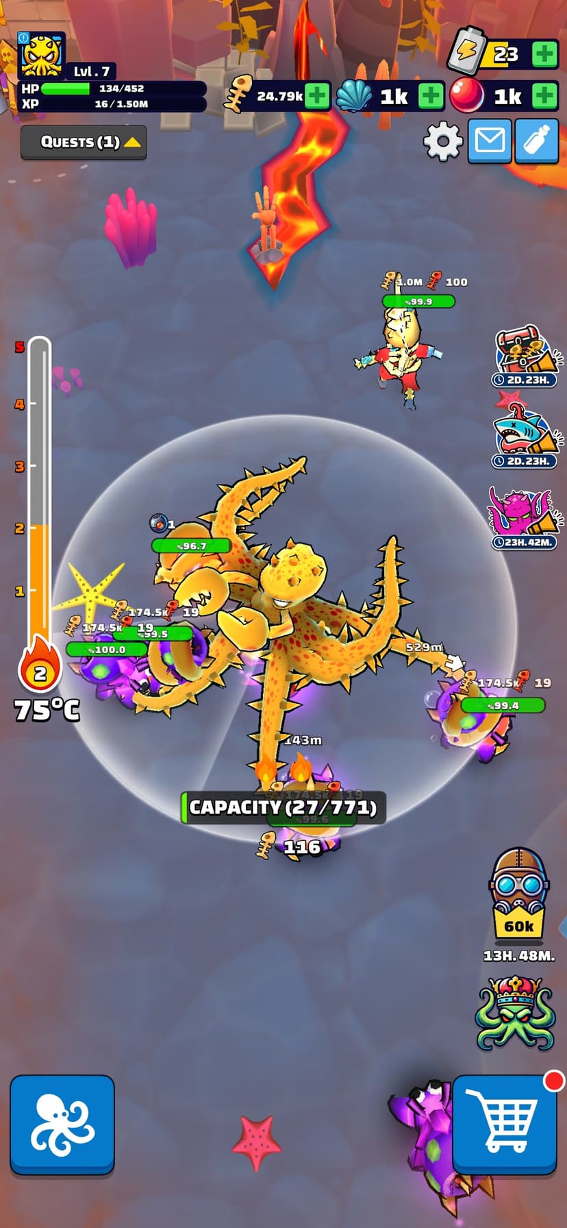 Octopus Feast screenshot 2 - screenshot