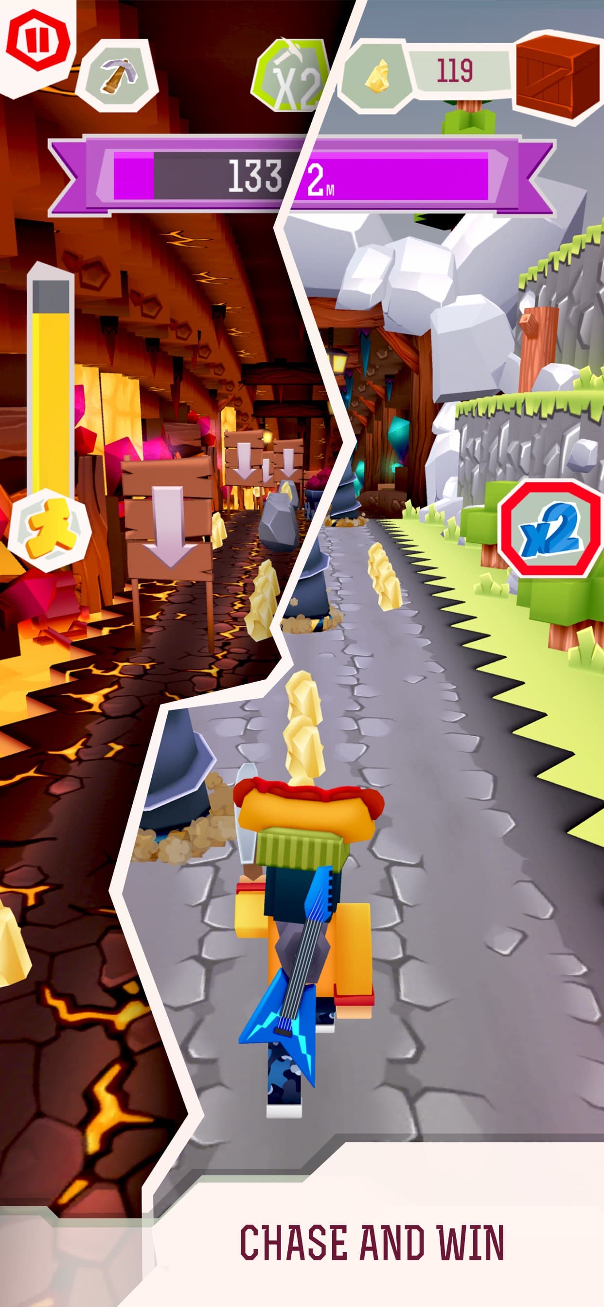 Chase Craft －Epic Running Game screenshot 5 - screenshot