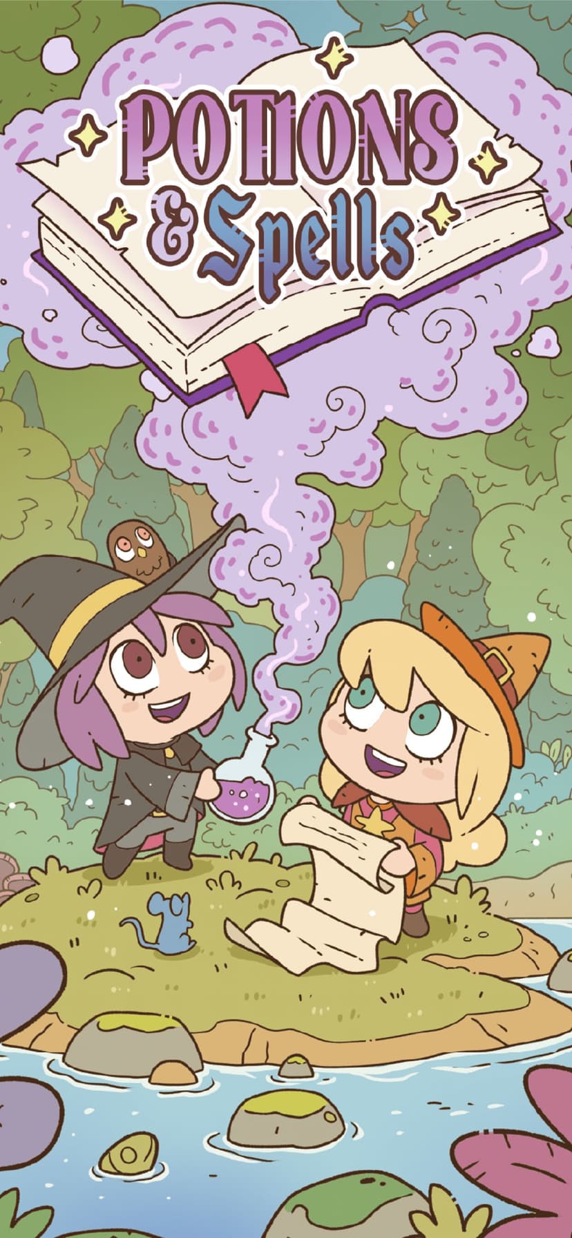 Potions & Spells: Idle Witches screenshot 1 - screenshot
