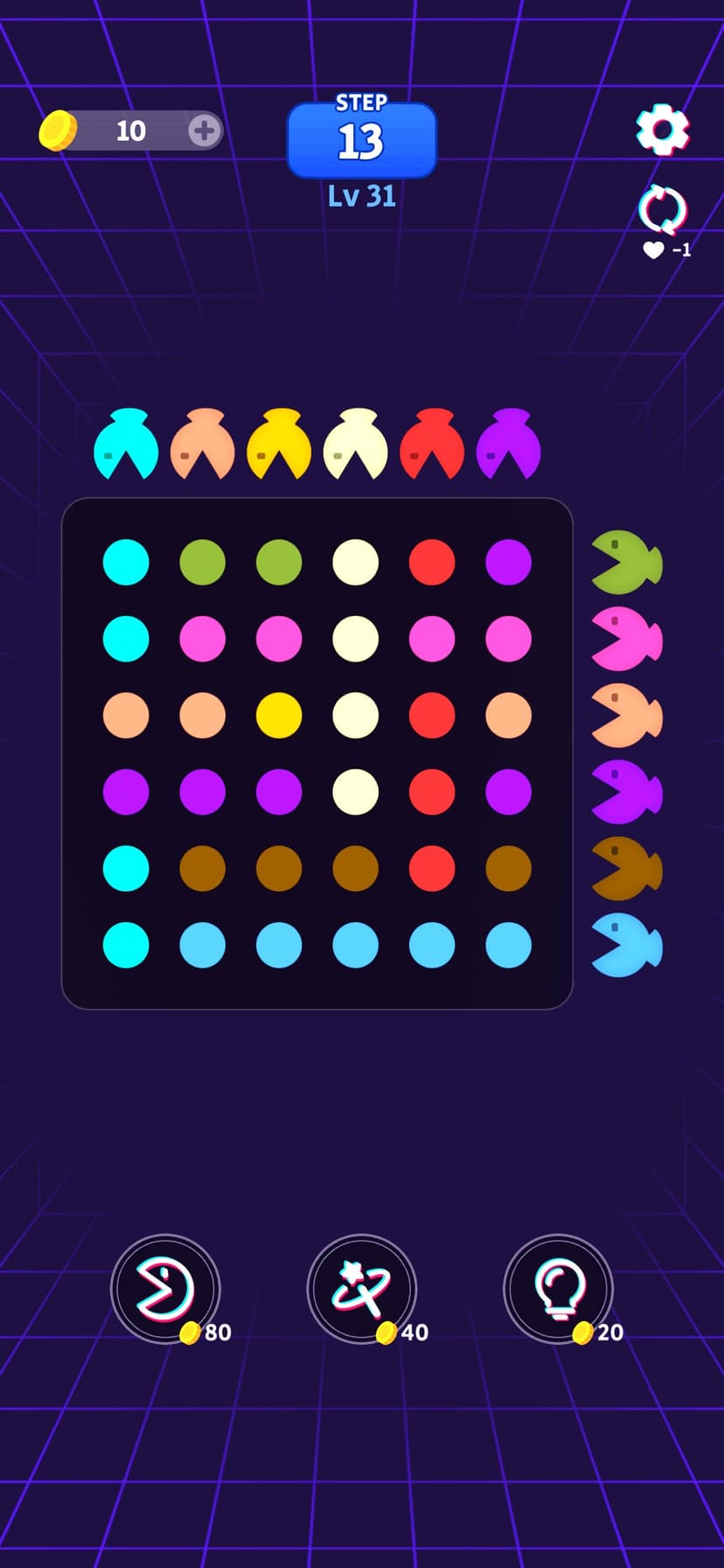 Bean Chomper - Color Dots Game screenshot 6 - screenshot