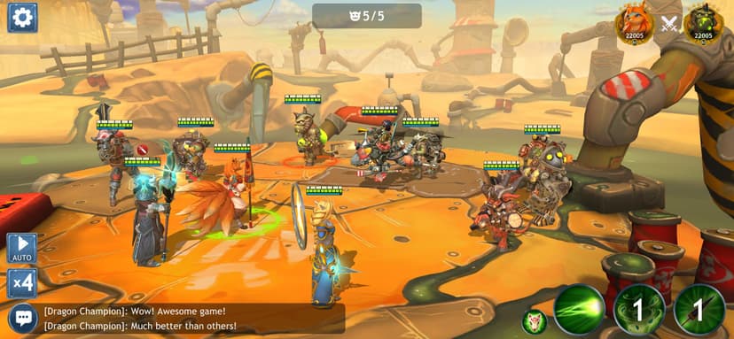 Dragon Champions: War RPG Game screenshot 7 - screenshot