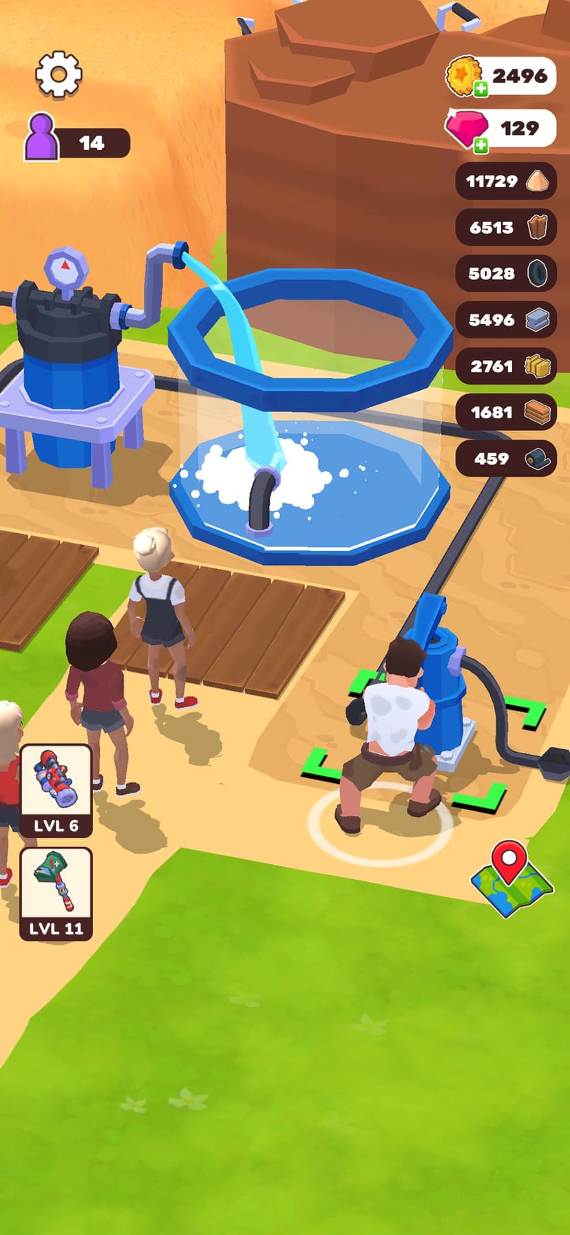 Wasteland Life: Survival Idle screenshot 3 - screenshot