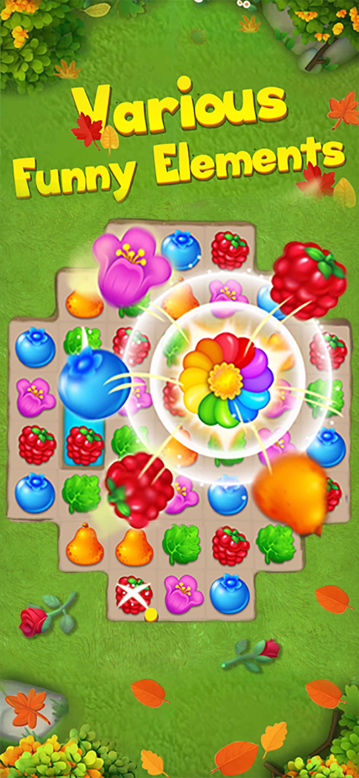 Fruit Crush - Match 3 Puzzle screenshot 4 - screenshot