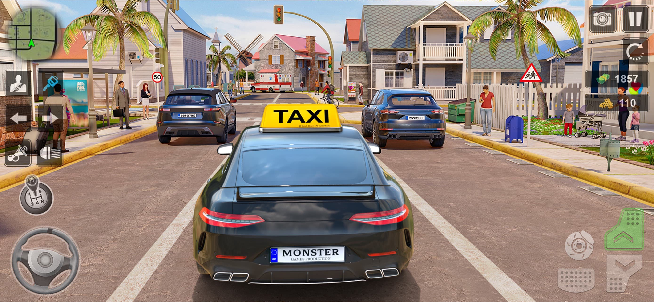 Radio Taxi Driving Game 2021 screenshot 1 - screenshot