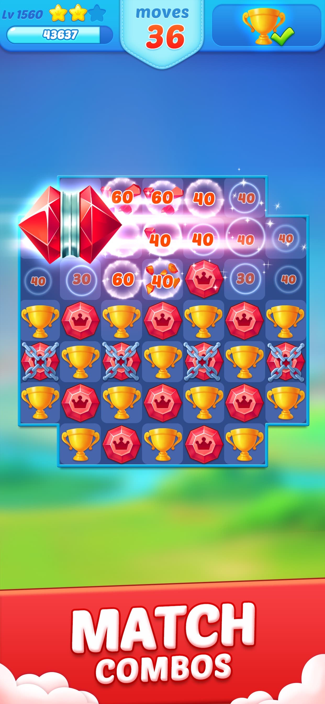 Jewel Crush®- Match 3 Games screenshot 2 - screenshot