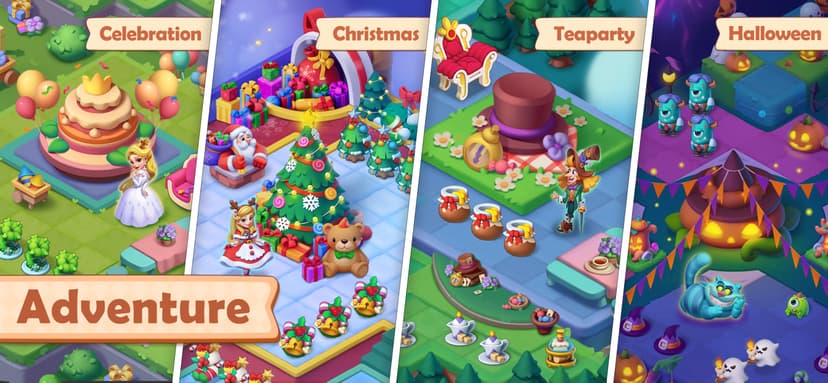 Alice's Mergeland screenshot 1 - screenshot