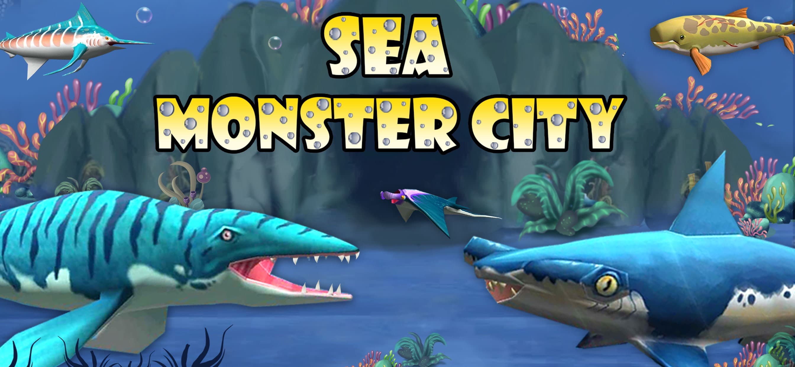 Sea Monster City - Battle Game screenshot 1 - screenshot