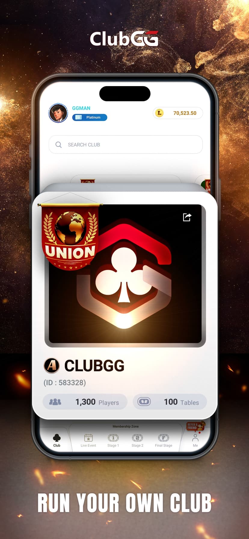 ClubGG Poker screenshot 3 - screenshot