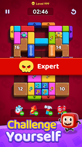 Slide Block: Color Jam Puzzle screenshot 4 - screenshot