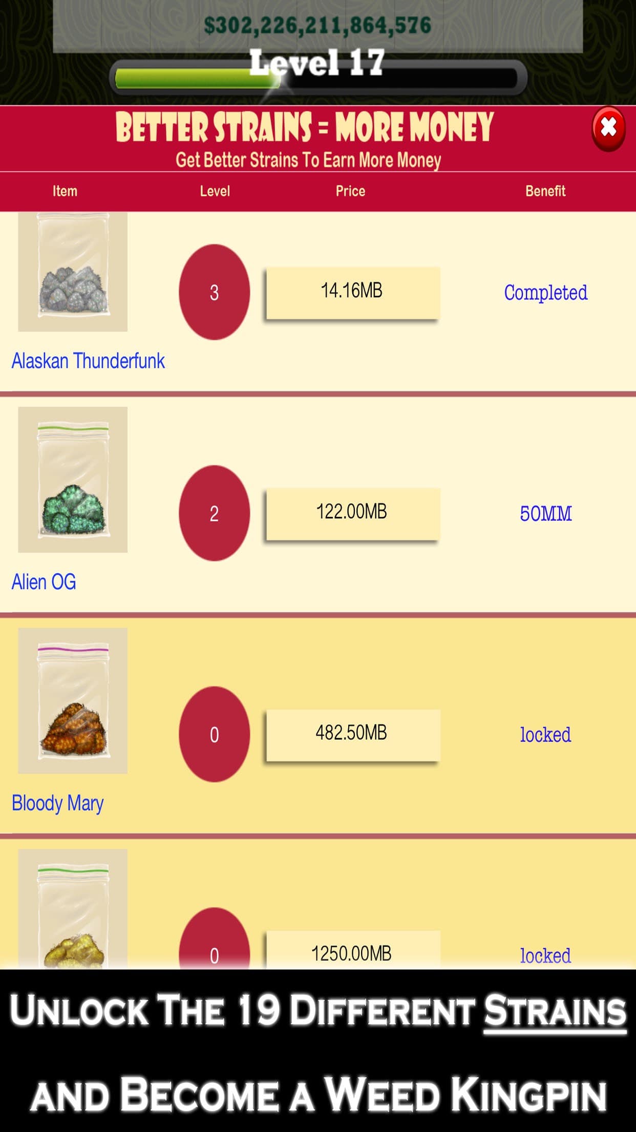 Weed Bud Firm Inc- Ganja Pot Farmer Tycoon Clicker screenshot 2 - screenshot