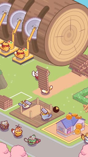 Lumbercat: Cute Idle Tycoon screenshot 17 - screenshot