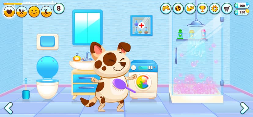 Duddu - My Virtual Pet Dog screenshot 1 - screenshot