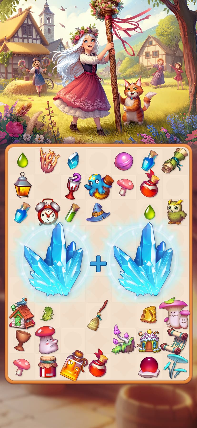 Mergic: Merge & Magic screenshot 1 - screenshot