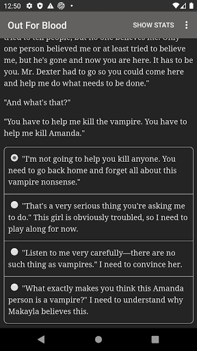 Vampire — Out for Blood screenshot 4 - screenshot