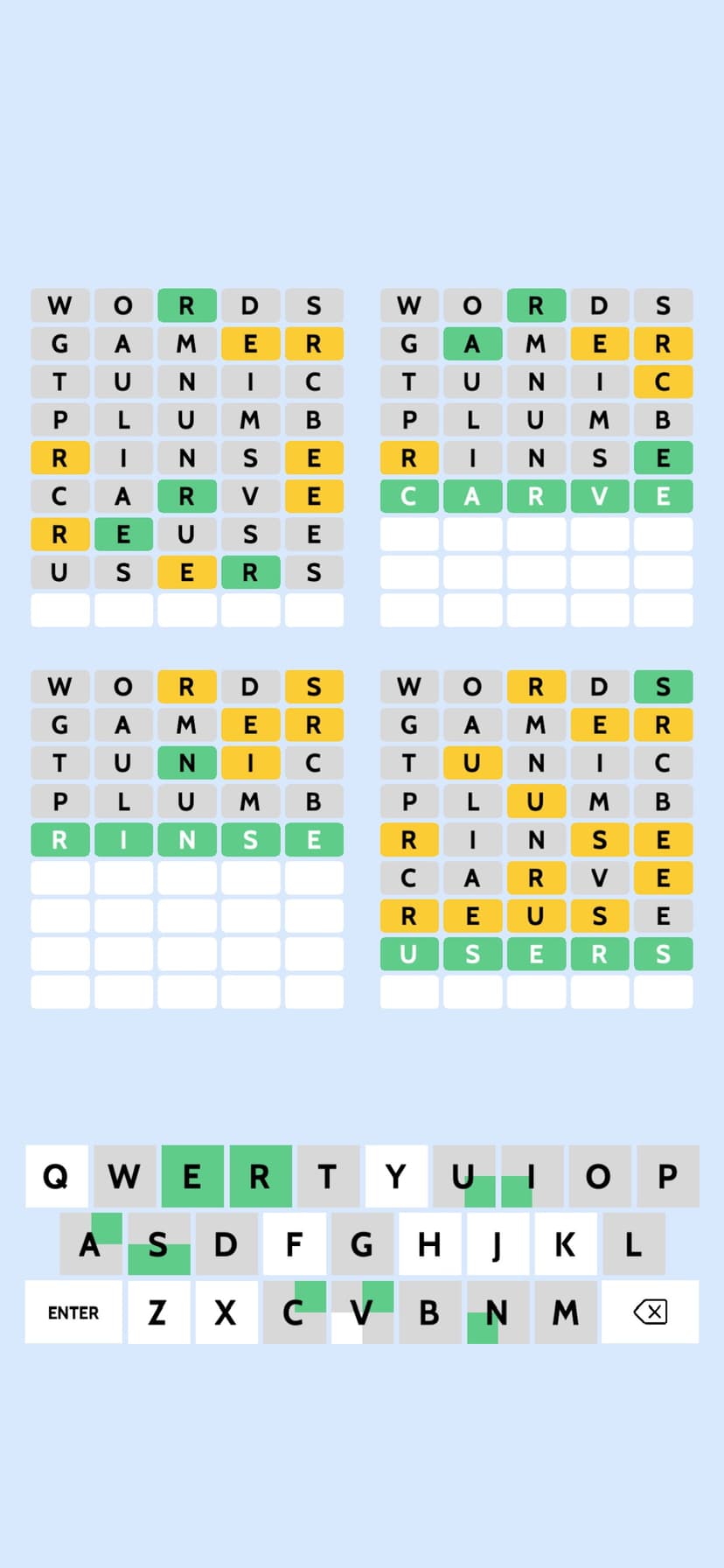 Quad Word screenshot 3 - screenshot