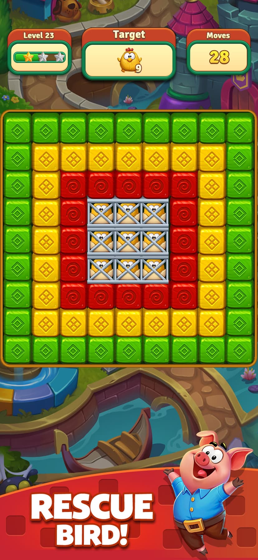 Jungle Cube Blast screenshot 2 - screenshot