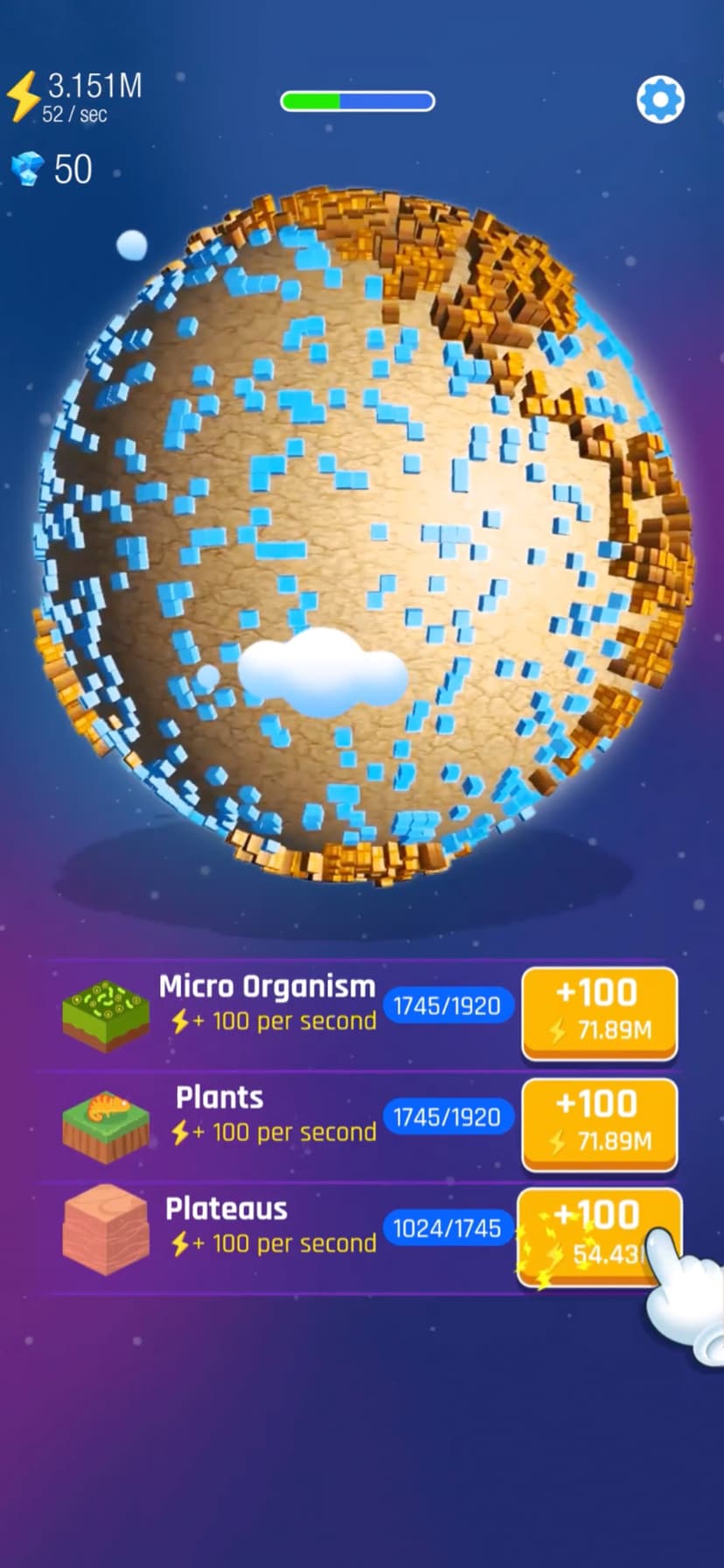Idle World ! screenshot 2 - screenshot