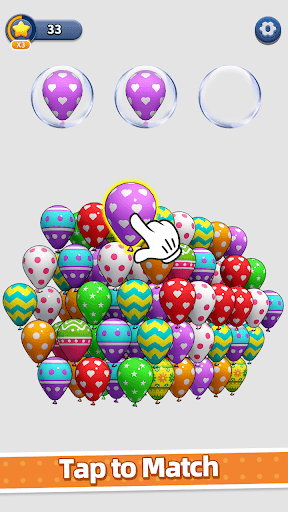 Balloon Triple Match: Match 3D screenshot 4 - screenshot