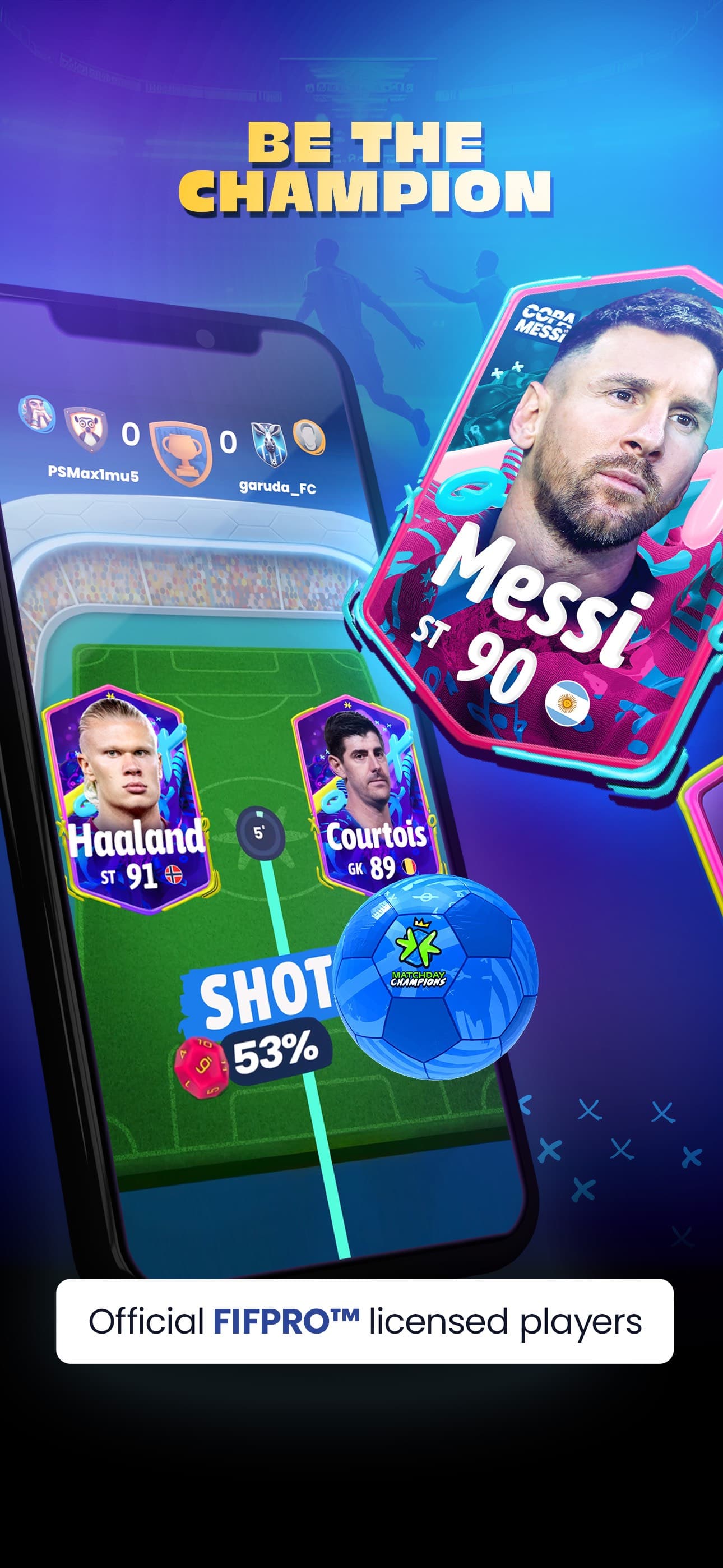 Matchday™ Champions: Soccer screenshot 1 - screenshot