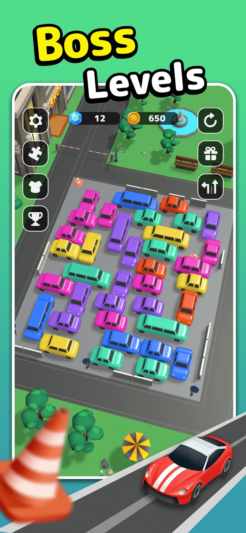 3D Car Game: Parking Jam screenshot 3 - screenshot