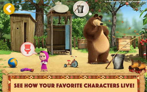 Masha and the Bear: My Friends screenshot 15 - screenshot