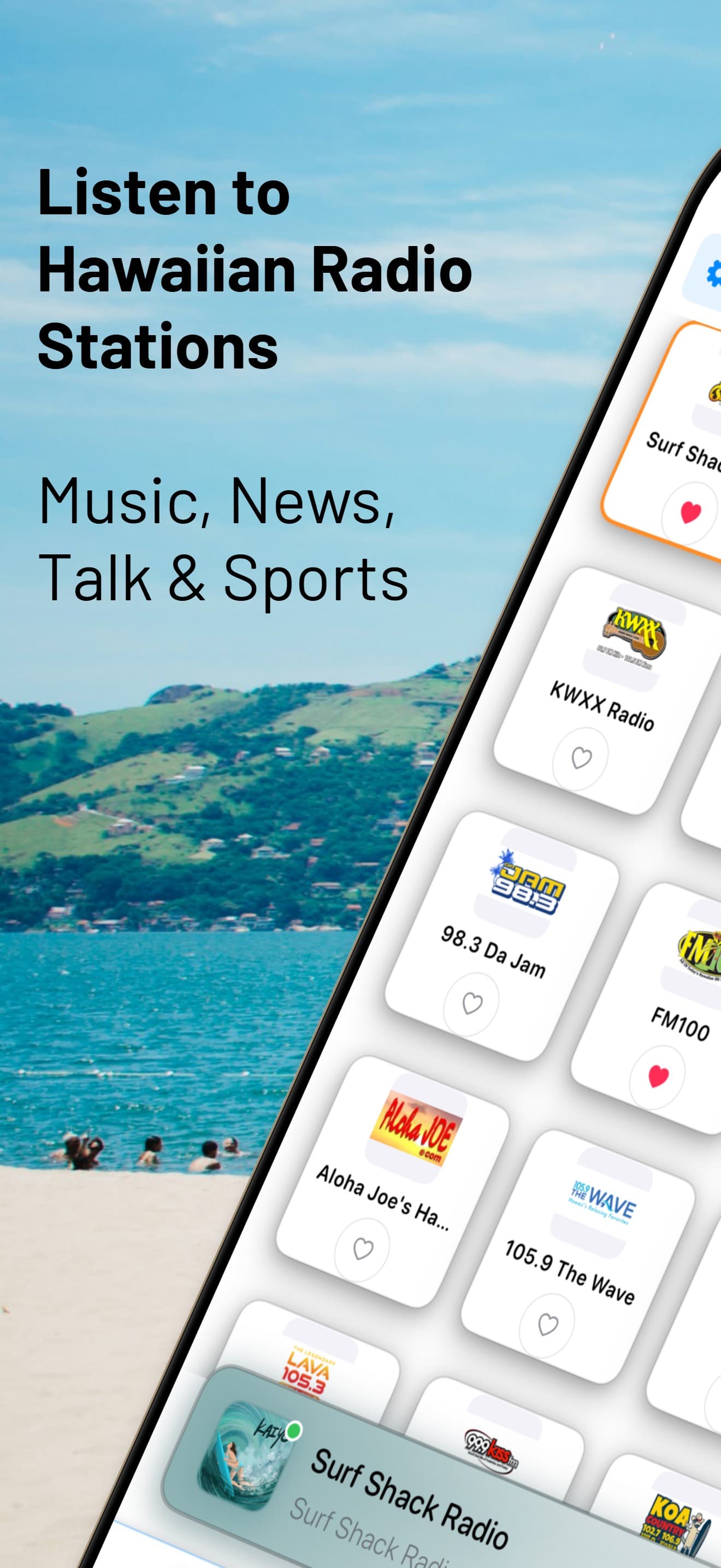 Hawaii Radio FM Live & News screenshot 1 - screenshot