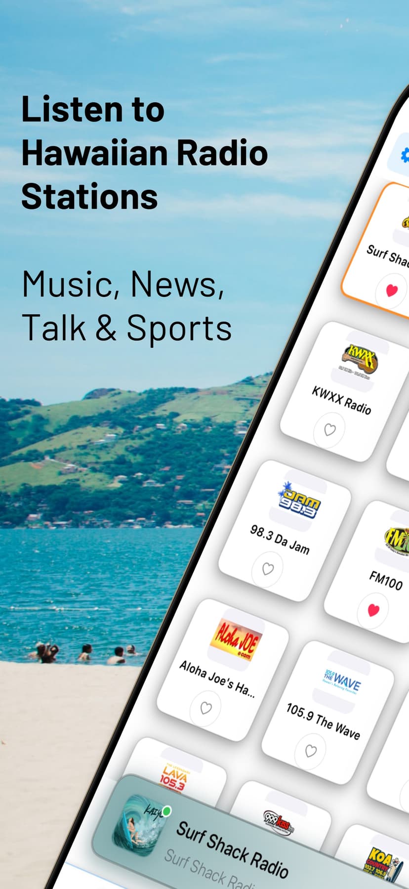 Hawaii Radio FM Live & News screenshot 1 - screenshot