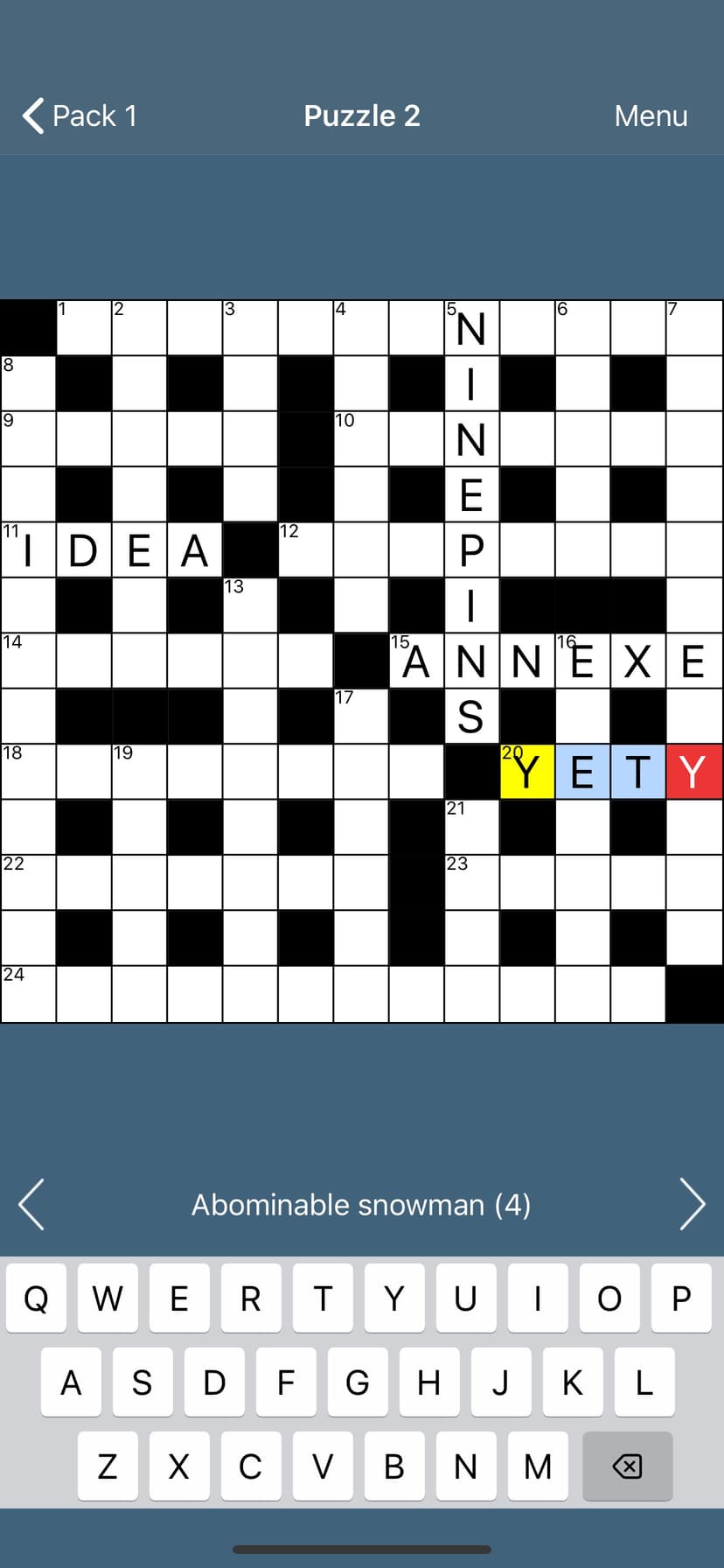 Best Quick Crosswords screenshot 8 - screenshot