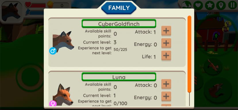 Fox Family - Animal Simulator screenshot 4 - screenshot