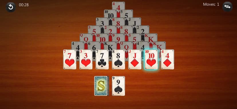Pyramid Solitaire ● screenshot 1 - screenshot